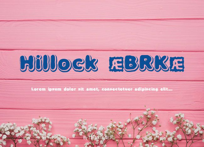 Hillock (BRK) example